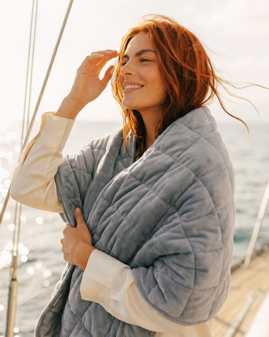 Weighted Body Pod – Wearable Cotton Pressure Blanket