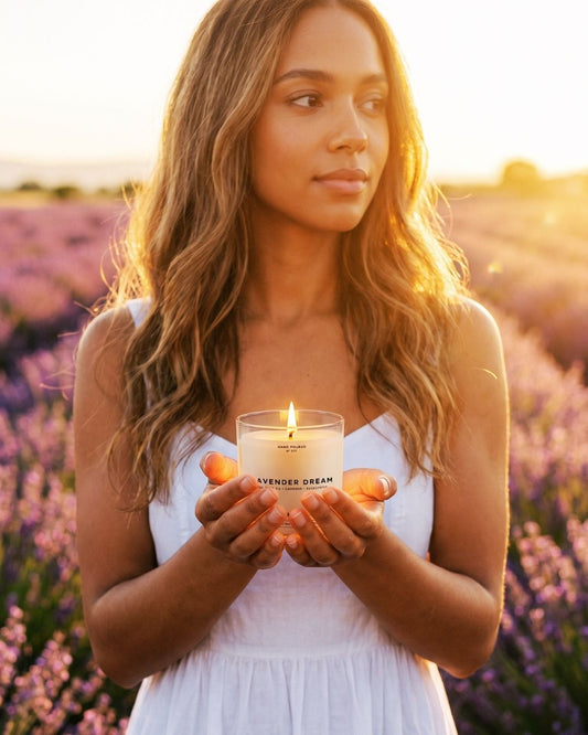 Lavender Dream Soy Candle — Lavender, Tea Tree & Eucalyptus