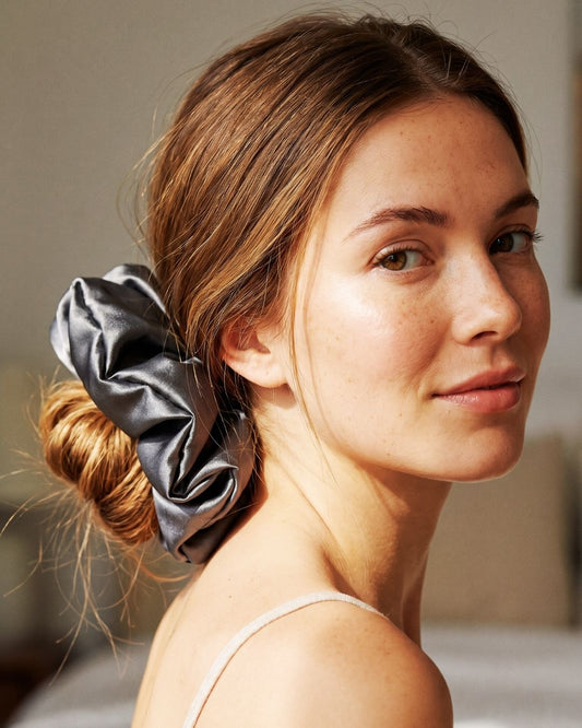 Kitsch Satin Pillow Scrunchies — 2pc Set