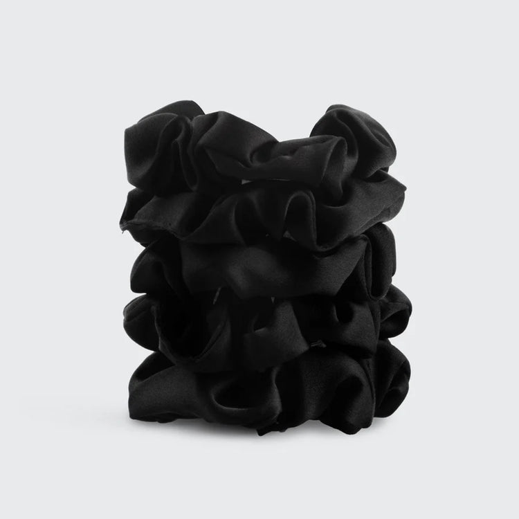 Kitsch Satin Sleep Scrunchies — 5pc Set