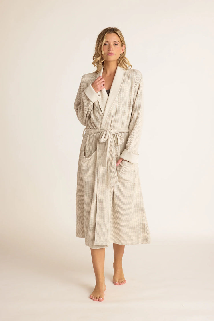 Waffle Robe — Cotton/Bamboo Blend