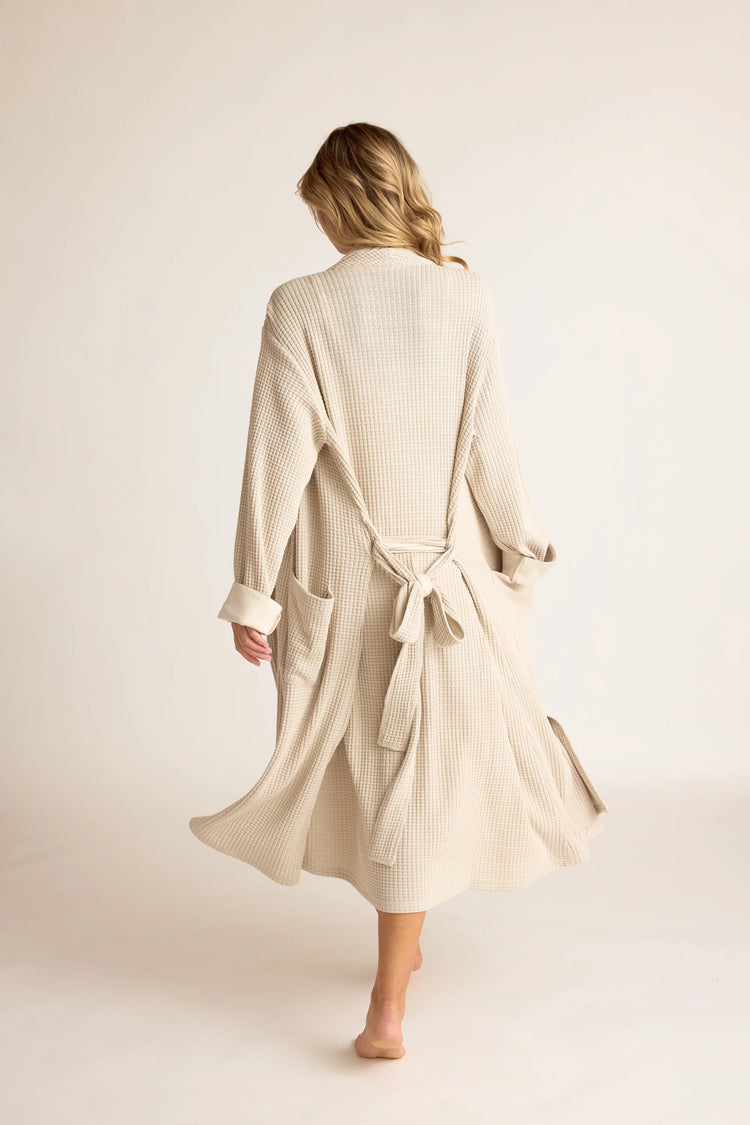 Waffle Robe — Cotton/Bamboo Blend