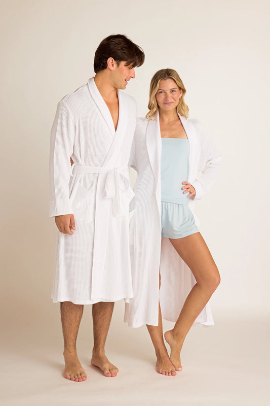 Waffle Robe — Cotton/Bamboo Blend
