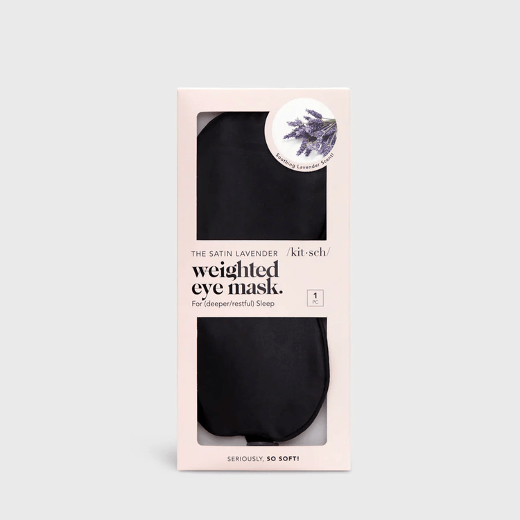 Kitsch Lavender Scented Satin Weighted Eye Mask