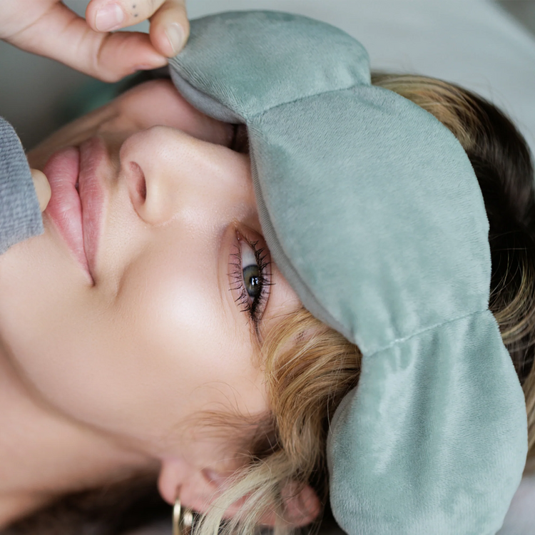 Weighted Sleep Eye Mask — Complete Light Block